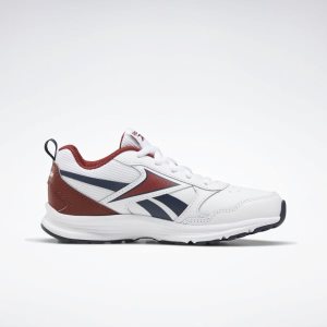 Buty Do Biegania Dziecięce Reebok Almotio 5.0 Białe/Czerwone/Granatowe PL 73BMHLY